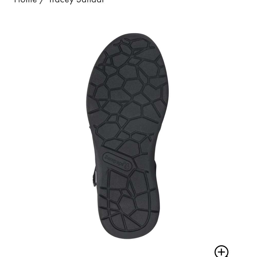 Baretraps Women’s Tracey Wedge Sandals Size 9.5 M Shoes Black - New in Box - Picture 10 of 11